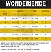 Wonderience Men Hot Neoprene Sauna Sweat Pants Slimming Body Shaper for Weight Loss Hot Thermo Leggings Workout Pants (Black, XXX-Large)