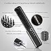 Travel Cordless Beard Straightening Brush for Men, Battery Operated Beard Straightener 4000mAh, Portable for Dating, Meeting, Traveling, Camping etc