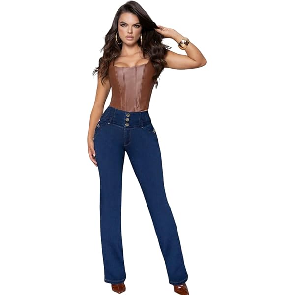 Pantalon Colombiano Mujer Ciclon Jeans Pantalu00f3n Colombiano C91