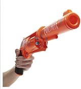 Nerf Fortnite 6-SH Blaster Camo Pulse Drum 6 Elite Darts Hammer Action view 4