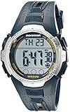 Marathon by Timex Men's T5K804 Digital Full-Size Navy/Yellow Resin Strap Watch