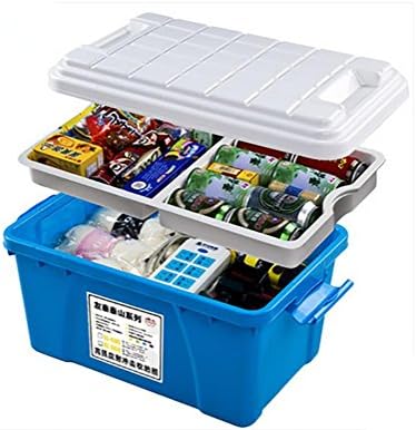 RUIRUI Car Trunk Storage Box Vehicle Car Storage Multifunctional Products , blue