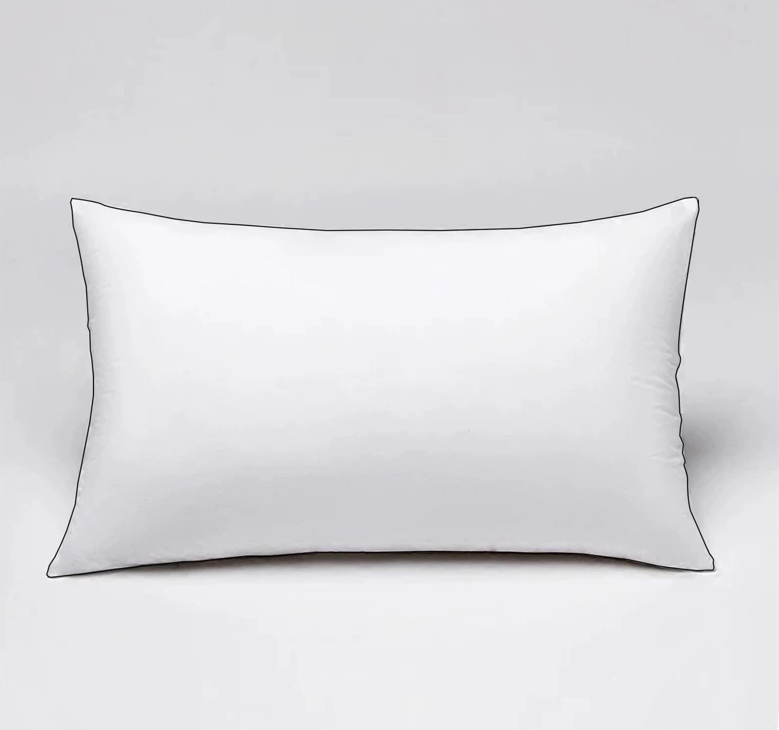 Photo 1 of HYVIF Luxury High Fill Power Goose Down Pillows 700Fill? Breathable Cotton Shell, Orthopedic Support for Back, Stomach Side Sleepers, Queen Size Bed Pillows 20"x28", 2 Pack