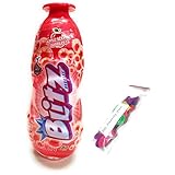 Bubble Blitz 55 fl oz Bottle of Apple Scented Bubbles, Bonus Giant Wand Inside Bottle