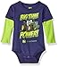 John Deere Boys' Big Time Power Bodyshirt, Navy/Lime Green, 3/6 Months
