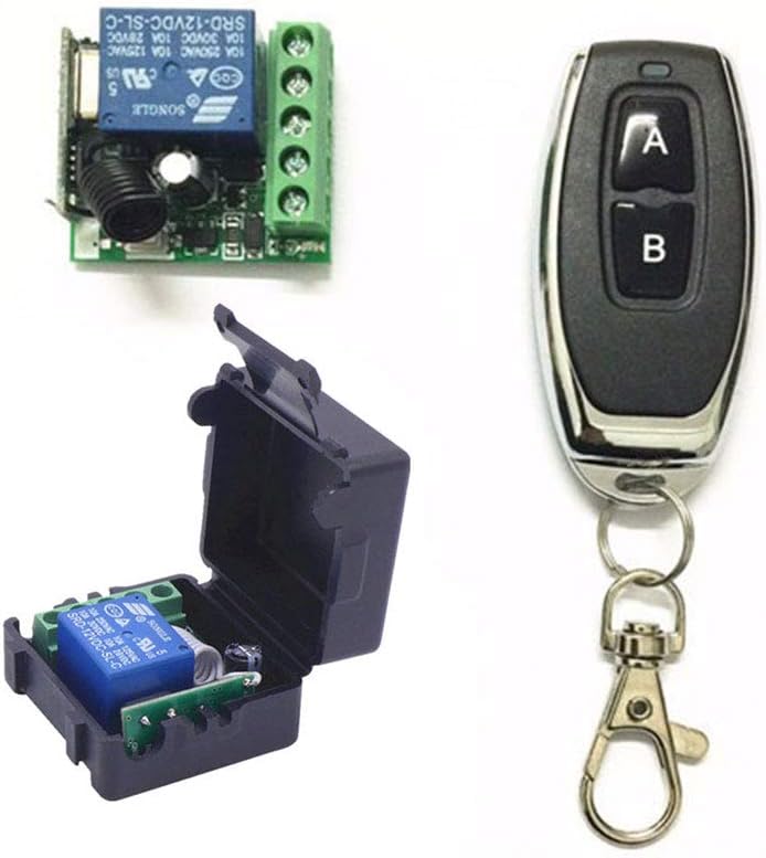 Mini Récepteur Radio-commande RF 433 MHz – Interrupteur Sans Fil Universel