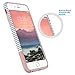 ULAK iPhone 6 Plus Case, iPhone 6S Plus Case, Slim Dual Layer Protection Scratch Resistant Hard Back Cover Shockproof TPU Bumper Case for Apple iPhone 6/6S Plus 5.5 inch-Minimal Rose Gold
