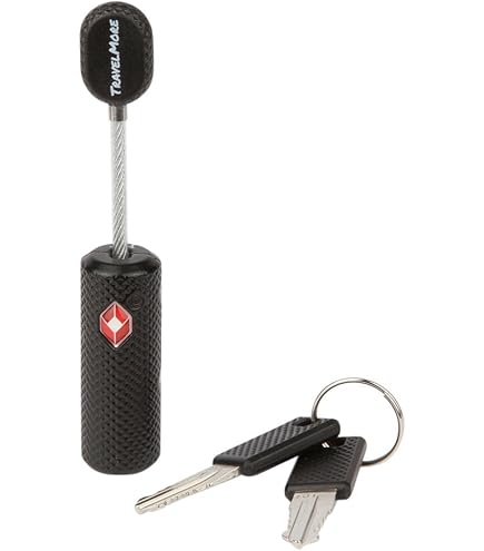 Cadenas TSA Master Lock 4688DRED - Câble Antivol Pour Bagages Rouge