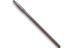 Sparta Fiberglass Handle, Standard Thread Color Coded Handle for Broom and Mop, 48" Long, 1 Count, Brown