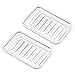 iDesign Royal Rectangular Soap Saver, Bar Holder Tray for Bathroom Counter, Shower, Kitchen, 3.5