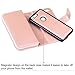E LV Case for Google Pixel XL Case Cover PU Leather Flip Folio Wallet Purse Case Cover for Google Pixel XL - [Rose Gold]