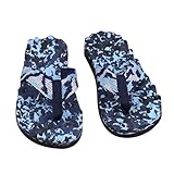 Men's Flip-Flop, Amiley® Men Summer Camouflage Home Beach Thong Sandals Slipper indoor & outdoor Flip-flops Leisure Shoes (US:10 (RU/EU/CN:440), Blue)