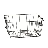 Skalny Rectangle Wire Storage Container, 10 x 5.5 x 4.5