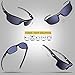 RIVBOS Sports Sunglasses for Men Women Polarized UV Protection Fishing Driving Shades Cycling RB833-black& Grey