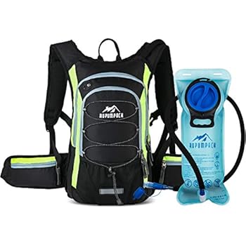 Rupumpack Insulated Hydration Backpack Pack With Bpa Free 2l Water Bladder Keeps Liquid Cool Up To 4 Hours Fit Outdoor Gear For Hiking Running