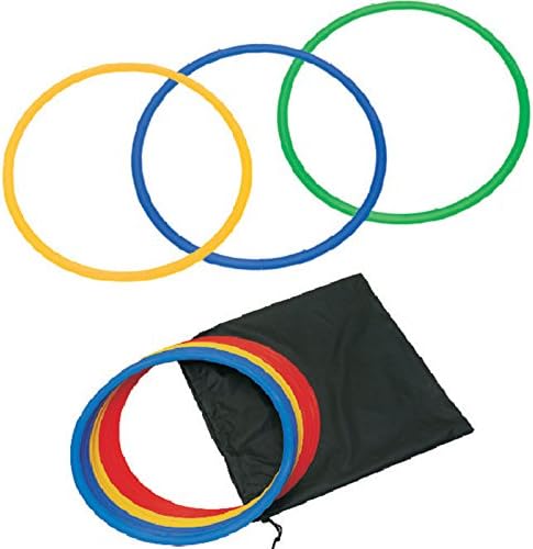Cougar Speed &amp; Agility Soccer Training Rings with FREE Bag - Set of 12 (18 inches)