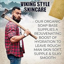 Lumberjack Bar Soap for Men, Fresh Alpine Sage