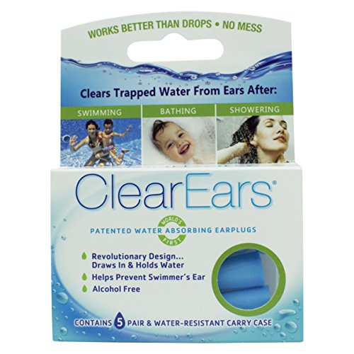 Clearears® water removing earplugs 10 count