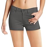 Hybrid & Company Womens Perfectly Shaping Hyper Stretch Shorts