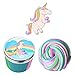 Twinkle Unicorn Unicorn Poop Slime, Large Size 10 oz, Fluffy Slime, Unicorn Poop, Rainbow Poop Slime