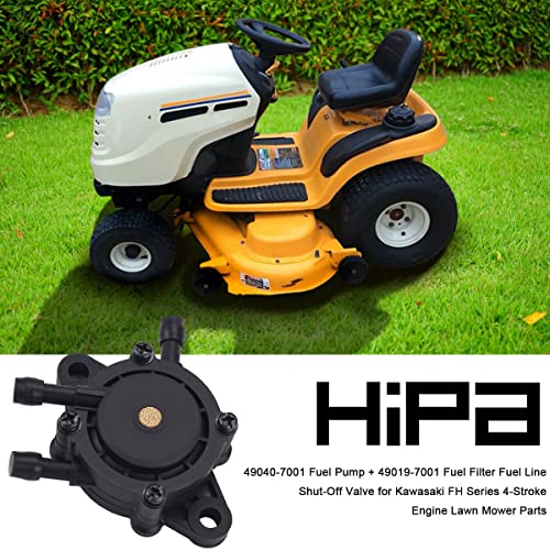 HIPA 490407001 Fuel Pump + 490197001 Fuel Filter Fuel Line ShutOff