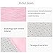 SUNBA YOUTH Pink Hexagon Pad Coral Soft Mat Rug Carpet for Kids Play Tent Playhouse (Thickness 1.2CM) (Light Pink)