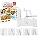 Brieftons 5-Blade Spiralizer: Vegetable Spiral Slicer, Best Veggie Pasta Spaghetti Maker, With 3 Exclusive Recipe eBooks, 100% Lifetime Replacement Warranty