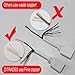 Zitrades LED Strip Connector 4 Pin, Compatible with 10mm Width SMD 5050 RGB Strip Light, Strip to Strip Jumper (2PCS 5M Extension Cable)