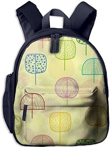 Designed Boys Girls Kids Children Cute Rtees Muliticolored Printed Canvas Backpack Toddler School Bag Shoulder Bag Book Bags
