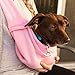 iPrimio Reversible Cat Sling & Dog Carrier Sling - Aqua Blue, Soft Hands Free Pet Carrier, Cat Papoose Carrier Front, Puppy Sling, Cat Carrier, Pet Sling Carrier for Cats & Cat Front Carrier