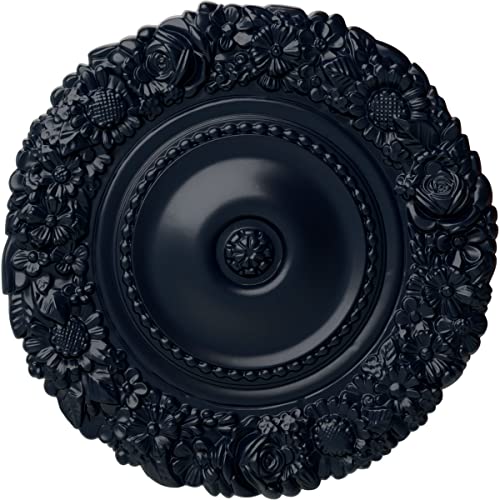 Ekena Millwork CM21MAMDF 21" OD x 2" P Marseille Ceiling Medallion (fits Canopi…