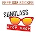 black sunglasses vintage frame for men