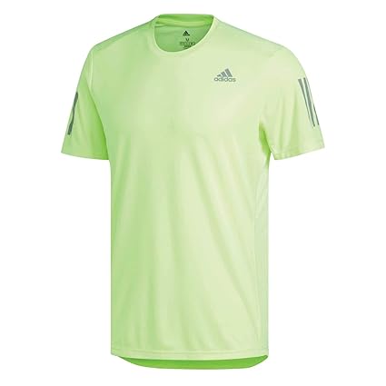 adidas Own The Run tee Camiseta, Hombre, amalre/refsil, 2XL