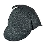 Jaxon Hats Sherlock Holmes Herringbone Hat
