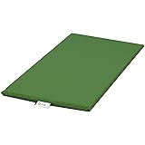 Children's Factory, Rainbow Rest Mat, Green Nap Mat for Homeschool/Preschool/Daycare, Foam Napping Floor Mats for Kids & Toddlers, Classroom Furniture (CF350-020)