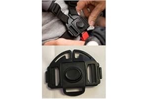 PONINI Replacement Parts/Accessories Compatible with Zoe Strollers for Babies, Toddlers, and Children (Harness Buckle ONLY)
