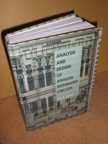 Amazon.com: Analysis and Design of Analog Integrated Circuits