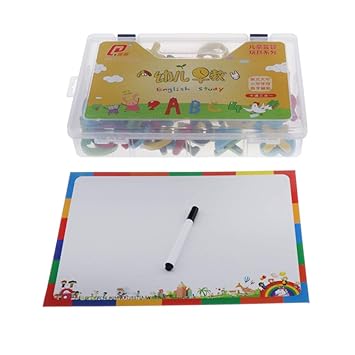 CUTICATE Números Y Letras Magnéticas - Alfabeto Educativo Imanes ...