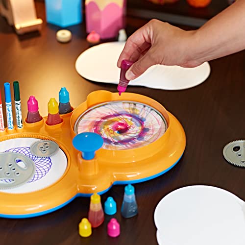 Crayola Spin & Spiral Art Station Deluxe, DIY Crafts, Toys for Boys