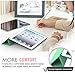 MoKo Case Fit iPad 2/3/4 - Ultra Lightweight Slim Smart Shell Stand Cover with Translucent Frosted Back Protector Fit iPad 2/The New iPad 3 (3rd Gen)/iPad 4, Mint Green (with Auto Wake/Sleep)