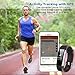 Fitness Tracker, Semaco Heart Rate Monitor Waterproof Activity Health Tracker Bluetooth Wireless Smart Bracelet with Pedometer Sleep Monitor Step Calorie Counter Activity Wristband (Black)