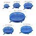 Silicone Stretch Lids - MMTX 12Pcs Reusable Food Storage Lids Durable Silicone Bowl Covers Elastic Food Covers with Various Sizes, Keep Food Fresh