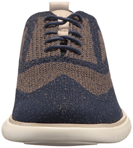 cole haan zerogrand navy stitchlite oxfords