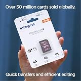 Integral Momentum I 256GB SDXC V30 U3 Card – 210MB/s Read, 180MB/s Write view 7