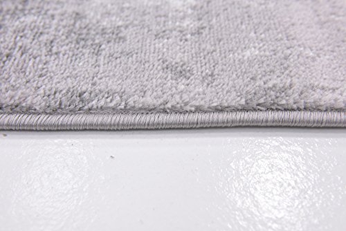 Unique Loom 3141439 Area Rug, 6' x 6', Gray