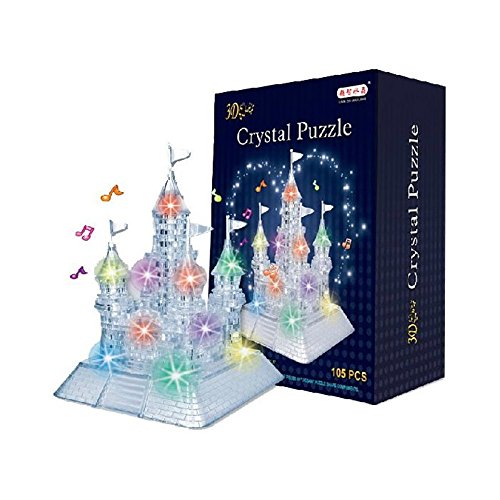 crystal assemble puzzle to how 3d castle & Images Videos