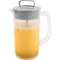 Amazon.com: 1 Pack Mixing Pitcher for Drinks 2 Quart/ 64oz