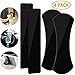 Sticky Gel Pad Cell phone Pad Phone Gel Pad (4Pcs) Qoosea gel pad holder sticker Nano Flourish Lama Anti-Slip Washable Mount For Smart phones Car GPS Kitchen Cabinets iPad Glass Mirrors