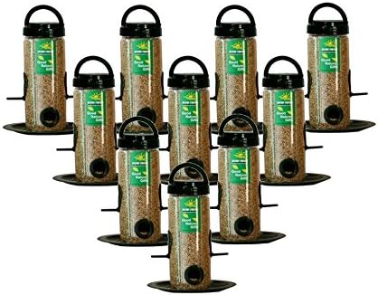 Nature Forever Bird Feeder Combo Pack, Transparent (10 Pieces)