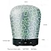 Moonsteps B16110013-01 Night Aromatherapy Ultrasonic Essential Oil Diffuser with 14 LED Color Lighting Options and Automatic shutoff 180mL-Doubles as a Cool Mist humidifier with Unique 3D Effect